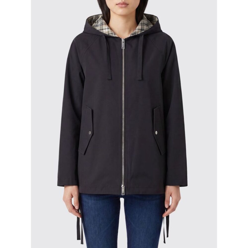 Oof Wear Women Oof Wear Short Technical Fabric Hooded Zip-Up Windbreaker Jacket